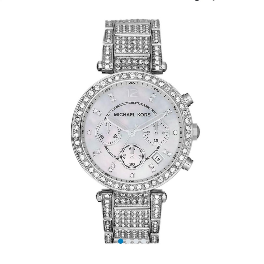 Michael Kors Pearl Face + Swarovski Watch